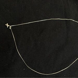 Delicate Silver Cross Necklace - Women Jewelry